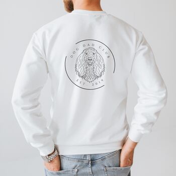 Custom Afghan Hound Dog Mum Club Sweatshirt, 9 of 11