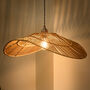 Rattan Curved Easy Fit Ceiling Shade, thumbnail 1 of 4