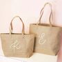 Custom Mrs Burlap Jute/Tote Bag, thumbnail 4 of 6