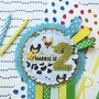 Personalised Farm Themed Birthday Rosette, thumbnail 1 of 3