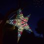 Teal Paper Star Decoration, thumbnail 1 of 9