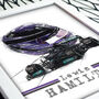 Lewis Hamilton Graphic Designed Poster, thumbnail 3 of 4