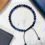 Blue Sodalite Stone Bracelet 33 Bead Tasbih, thumbnail 3 of 3