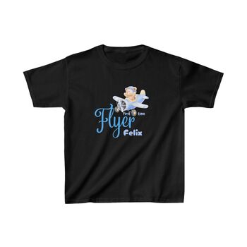 First Time Flyer Kids T Shirt, 4 of 7