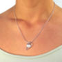 Personalised Heart Charm Necklace, thumbnail 2 of 4