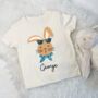 Children's Personalised Easter Bunny T Shirt, thumbnail 3 of 8