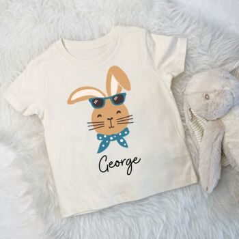 Children's Personalised Easter Bunny T Shirt, 3 of 8