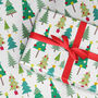 Christmas Tree Wrapping Paper Roll Or Folded, thumbnail 2 of 2