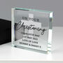 Personalised On Your Christening Crystal Token, thumbnail 3 of 3