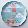 Personalised Adventure Day Out Keepsake Birth Plate, thumbnail 4 of 5