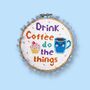 'Drink Coffee Do The Things' Cross Stitch Kit, thumbnail 1 of 11