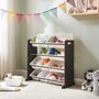 Toy Storage Unit Organiser Playroom Stand Unit Boxes, thumbnail 2 of 10