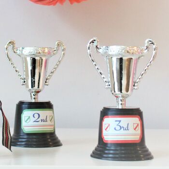 Set Of Three Sports Day Trophies, 3 of 3
