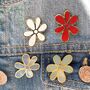 The Wonky Daisy Club Pin Badge | You Are Enough / Positive Gift For Mum, Sister Or Friend, thumbnail 2 of 11