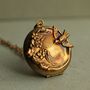 Antique Pastoral Bird Locket Necklace, thumbnail 8 of 11