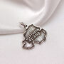 Personalised Sterling Silver Any Country Map Charm, thumbnail 5 of 12