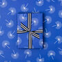 Blue Palms Wrapping Paper | Gift Wrap, thumbnail 1 of 5