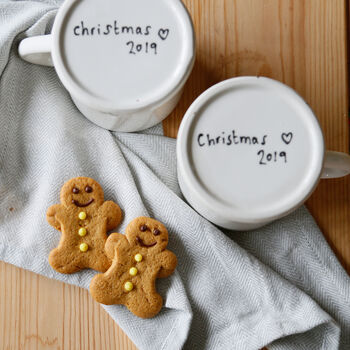 Personalised Family Christmas Mugs Set, 9 of 11