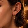 Amethyst Baguette Ear Cuff, thumbnail 4 of 7