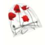 Soft Chemo Headwear Beanie Hat Bandana Various Poppy, thumbnail 2 of 10