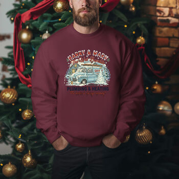 The Wet Bandits Christmas Jumper, 4 of 8