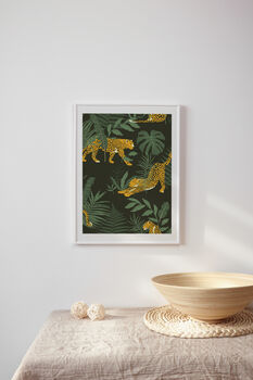 Wild Collection Cheetah Wall Print, 2 of 5
