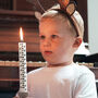 Mono Reindeer Christmas Advent Candle, thumbnail 1 of 4