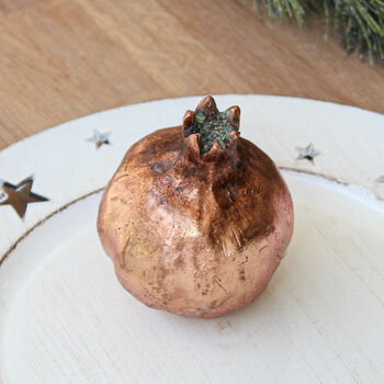 Copper Pomegranate Decoration, 2 of 2