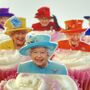Set Of Six Jubilee Cupcake Toppers Featuring The Queen, thumbnail 1 of 5