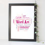 Personalised 18th Birthday Word Art Gift For Him, thumbnail 6 of 7