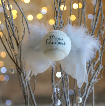Angel Wings Tennis Ball Decoration, 5 of 8