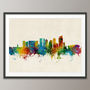 Cape Town South Africa Skyline Art Print, thumbnail 5 of 8