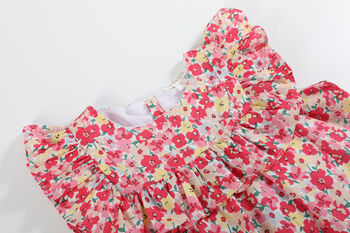 Johanne Floral Printed Frill Dress, 2 of 6