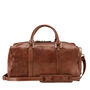 Small Luxury Leather Holdall. 'The Flero Small', thumbnail 5 of 12