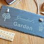 Personalised Garden Slate Sign, thumbnail 4 of 5