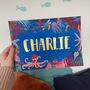 Personalised Under The Sea Gold Name Print, thumbnail 3 of 8