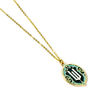 Wicked W Green Emerald City Necklace, thumbnail 1 of 4