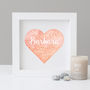 Personalised 80th Birthday Watercolour Word Art Gift, thumbnail 8 of 12