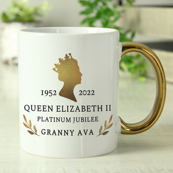 Personalised Queen Elizabeth Jubilee Mug Gift, 3 of 3