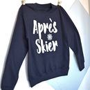 apres ski sweatshirt