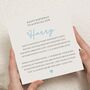 Personalised Poem Birthday Card For Son, thumbnail 1 of 7