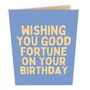 Un Fortunate Cookie 3D Pop Up Funny Birthday Wish Card, thumbnail 3 of 8