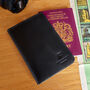 Handmade Real Leather Passport Cover, thumbnail 6 of 12