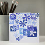 Blue Flowers Card For Her, thumbnail 7 of 8