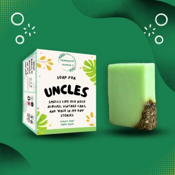 Soap For Uncles Funny Novelty Gift, 3 of 5