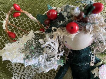 Personalised Christmas Holly Berry Fairy, 7 of 12