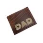 Dad Fathers Day Leather Card Holder, thumbnail 6 of 7