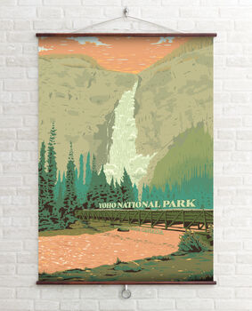 Yoho National Park Canada Travel Poster Art Print, 2 of 6