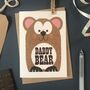 'Daddy Bear' Father's Day Card, thumbnail 4 of 4