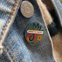 It Will All Work Out Polish Enamel Pin Badge Gift, thumbnail 1 of 3